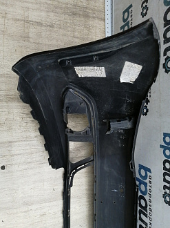 AA044391; Бампер передний; под паркт.; под омыват. (5СU807221) для Volkswagen Jetta VI (2010- 2014)/БУ; Оригинал; Р1, Мелкий дефект; 