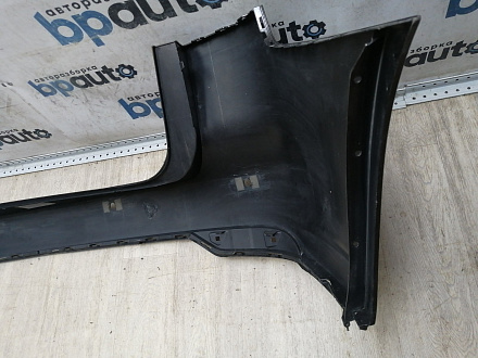 AA046225; Бампер задний; под паркт. (1T0807417K) для Volkswagen Touran II (2010-2015)/БУ; Оригинал; Р1, Мелкий дефект; 