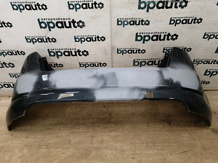 AA043864; Бампер задний; без паркт. (BS71-F17906-A) для Ford Mondeo Sedan IV рест. (2010- 2014)/БУ; Оригинал; Р1, Мелкий дефект; 