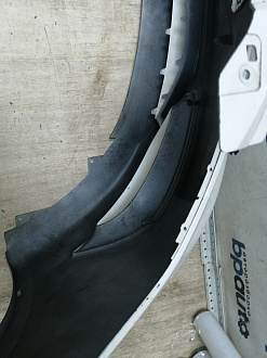 BA000150; Бампер передний; без паркт.; без омыват. (86511-3S500) для Hyundai Sonata VI (YF) (2010-2014)/БУ; Оригинал; Р1, Мелкий дефект; 