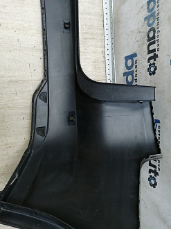 AA046224; Бампер задний; под паркт. (1T0807417K) для Volkswagen Touran II (2010-2015)/БУ; Оригинал; Р1, Мелкий дефект; 