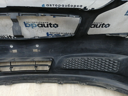 BA000218; Бампер передний, до 2010г; без паркт.; под омыват. (62022-JK60H) для Infiniti G (2006-2013)/БУ; Оригинал; Р1, Мелкий дефект; 