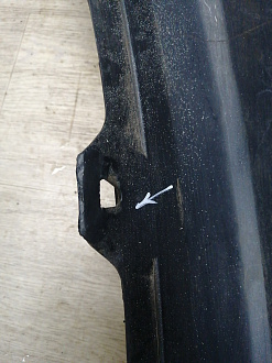 AA045733; Бампер передний, до 2010г; без паркт.; под омыват. (62022-JK60H) для Infiniti G (2006-2013)/БУ; Неоригинал; Р1, Мелкий дефект; 