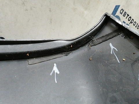 Фотография детали AA044978; Бампер задний; без паркт. (6410D498ZZ) для Mitsubishi ASX I рест.2 (2016- 2019)/БУ; Оригинал; Р1, Мелкий дефект; . Фото номер 17