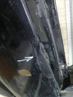 BA000216; Бампер передний; под паркт.; под омыват. (62022-1ME0H) для Infiniti/БУ; Оригинал; Р2, Удовлетворительное; 