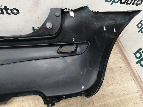 Фотография детали AA040727; Бампер задний; без паркт. (85022 9U040) для Nissan Note/БУ; Оригинал; Р1, Мелкий дефект; . Фото номер 13