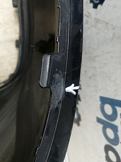 AA045466; Бампер задний AMG; под паркт. (A2128855125) для Mercedes-Benz E-klasse IV Sedan (W212) (2009-2013)/БУ; Оригинал; Р1, Мелкий дефект; 