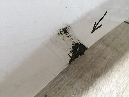 BA000150; Бампер передний; без паркт.; без омыват. (86511-3S500) для Hyundai Sonata VI (YF) (2010-2014)/БУ; Оригинал; Р1, Мелкий дефект; 