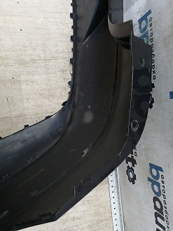 AA046058; Бампер задний, без молдинга; без паркт. (3AE807417) для Volkswagen Passat B7 Sedan (2011- 2014)/БУ; Оригинал; Р1, Мелкий дефект; 