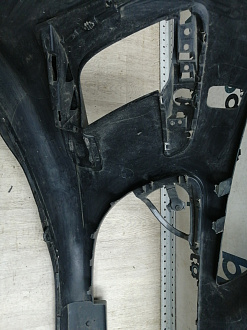 AA045936; Бампер передний; без паркт.; под омыват. (9680484677) для Peugeot 308 I (2008-2011)/БУ; Оригинал; Р2, Удовлетворительное; 