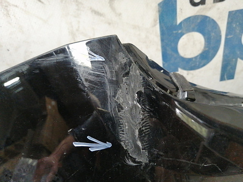 Фотография детали AA044804; Накладка переднего бампера правая (2803102XKN52A) для Haval Dargo (2022-н.в.)/БУ; Оригинал; Р1, Мелкий дефект; . Фото номер 4