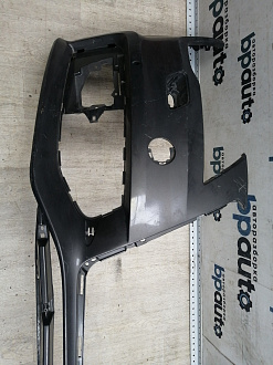 AA045642; Бампер передний, S-line; под паркт.; под омыват. (4G8 807 437 F) для Audi A7 I Sportback (2010-2014)/БУ; Оригинал; Р1, Мелкий дефект; 