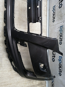 AA045517; Бампер передний; под паркт.; под омыват. (4L0 807 437 H) для Audi Q7 I рест. (2010-2015)/БУ; Оригинал; Р1, Мелкий дефект; 