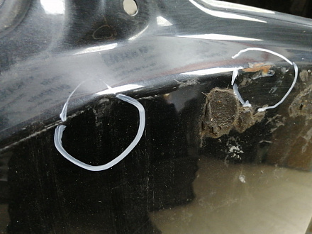 AA044913; Крышка багажника (67005-42430) для Toyota Rav4 40 (2013 — 2015)/БУ; Оригинал; Р2, Удовлетворительное; 