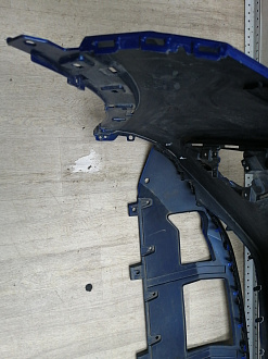 AA045919; Бампер передний; без паркт.; без омыват. (2803127XKQ11A) для Haval F7 I рест. (2022-н.в.)/БУ; Оригинал; Р1, Мелкий дефект; 