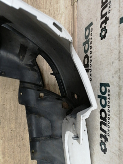 AA033740; Бампер задний; под паркт. (850225435R) для Renault Duster I рест. (2015-2021)/БУ; Оригинал; Р1, Мелкий дефект; 