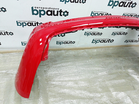 Фотография детали AA009587; Бампер задний, под хром молдинг; под паркт. (13368934) для Opel Astra J рест. Wagon (2012 - 2015)/БУ; Оригинал; Р0, Хорошее; (GBH, 63U) Красный. Фото номер 4