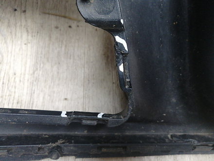 AA044496; Бампер передний; без паркт.; под омыват. (1K0807221D) для Volkswagen Jetta V (2005- 2010)/БУ; Оригинал; Р1, Мелкий дефект; 