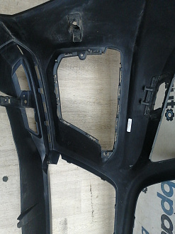 AA045781; Бампер передний, AMG; под паркт.; под омыват. (A1668854425) для Mercedes-Benz M-klasse III (W166) (2011-2015)/БУ; Оригинал; Р1, Мелкий дефект; 