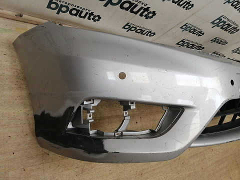 Фотография детали AA039073; Бампер передний; под паркт.; без омыват. (62022-4MD0H) для Nissan Tiida II (2015-2018)/БУ; Оригинал; Р1, Мелкий дефект; . Фото номер 5