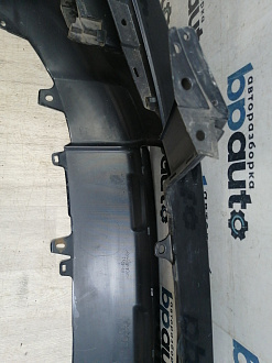 AA046165; Бампер передний; под паркт.; под омыват. (52119-60E01) для Toyota Land Cruiser Prado 150 (2010 — 2013)/БУ; Оригинал; Р1, Мелкий дефект; 