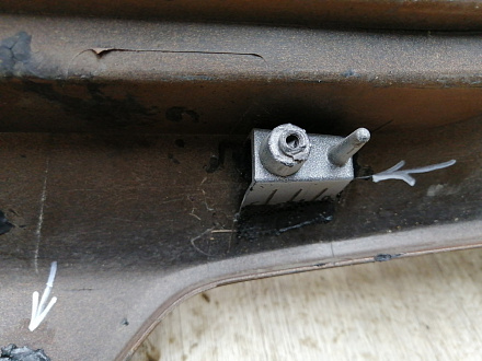 BA000136; Бампер задний; без паркт. (86611-M0000) для Hyundai Creta I (2016-2021)/БУ; Оригинал; Р2, Удовлетворительное; 