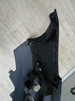 AA045630; Бампер передний; под паркт.; под омыват. (4G0 807 437) для Audi A6 C7/БУ; Оригинал; Р1, Мелкий дефект; 