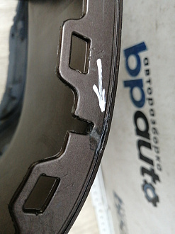 AA046226; Бампер задний; под паркт. (1T0807417K) для Volkswagen Touran II (2010-2015)/БУ; Оригинал; Р1, Мелкий дефект; 