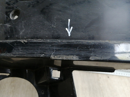 BA000171; Бампер передний, S-line; под паркт.; под омыват. (8T0 807 437 D) для Audi A5/БУ; Оригинал; Р1, Мелкий дефект; 