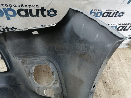 AA044531; Бампер передний; без паркт.; под омыват. (52119-0K840) для Toyota Hilux VIII (2015 - 2020)/БУ; Оригинал; Р1, Мелкий дефект; 