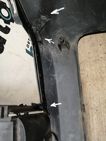 Фотография детали AA040756; Бампер задний; под паркт. (86611-2J700) для Kia Mohave I рест. (2016- 2019)/БУ; Оригинал; Р2, Удовлетворительное; . Фото номер 21