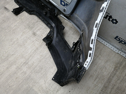 AA045414; Бампер задний; под паркт. (86611-M0000) для Hyundai Creta I (2016-2021)/БУ; Оригинал; Р1, Мелкий дефект; 