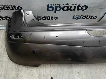 AA046075; Бампер задний; без паркт. (85022 9U040) для Nissan Note/БУ; Оригинал; Р1, Мелкий дефект; 