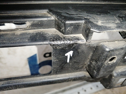 AA045402; Бампер передний; под паркт.; под омыват. (52119-06C40) для Toyota Camry/БУ; Оригинал; Р1, Мелкий дефект; 