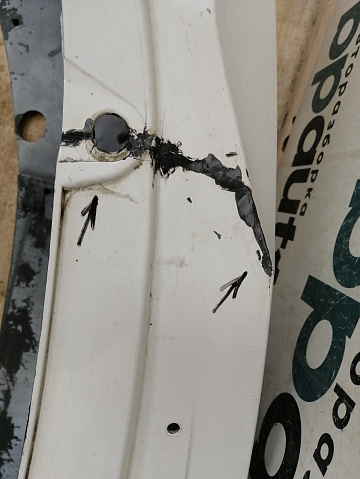 Фотография детали AA039655; Бампер передний; без паркт.; без омыват. (1ZU 807 221) для Skoda Octavia/БУ; Оригинал; Р1, Мелкий дефект; . Фото номер 14