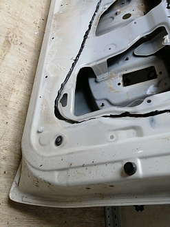 AA045271; Крышка багажника (67005-60F50) для Lexus GX460/БУ; Оригинал; Р1, Мелкий дефект; 