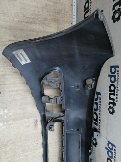 BA000249; Бампер передний; под паркт.; под омыват. (5M0807221N) для Volkswagen Golf Plus II (2009-2014)/БУ; Оригинал; Р1, Мелкий дефект; 