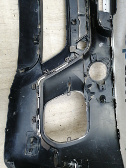 AA046456; Бампер передний; под паркт. (51117210763) для BMW Х5 II (E70) рест. (2010-2013)/БУ; Оригинал; Р1, Мелкий дефект; 
