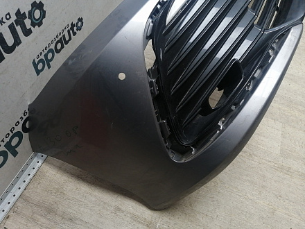 AA045790; Бампер передний; под паркт.; под омыват. (52119-06J20) для Toyota Camry 70 рест. (2021-2024)/БУ; Оригинал; Р2, Удовлетворительное; 