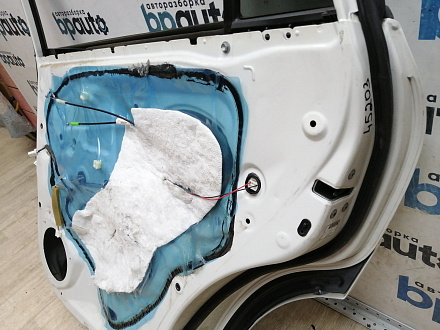 AA045203; Дверь задняя правая, под расширитель, Long (67003-42110) для Toyota Rav4/БУ; Оригинал; Р0, Хорошее; (070) Белый перламутр 3х. сл.