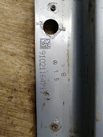 Фотография детали AA031552; Крыло переднее левое (A2218800118) для Mercedes-Benz S-klasse W221/БУ; Оригинал; Р3, Под восстановление; . Фото номер 21