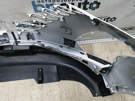 AA045872; Бампер передний; под паркт.; без омыват. (602002155AA) для Omoda C5 (2022- н.в.)/БУ; Оригинал; Р1, Мелкий дефект; 