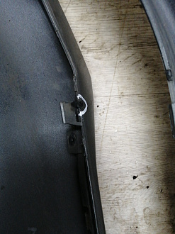 AA045334; Бампер передний; без паркт.; без омыват. (602002457АА) для EXEED LX I рест. 2 (2023-н.в.)/БУ; Оригинал; Р1, Мелкий дефект; 