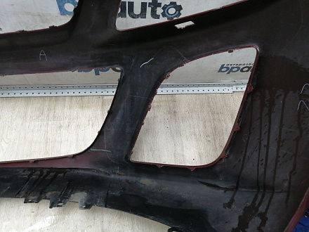 AA045764; Бампер передний; без паркт.; под омыват. (EH44-50031) для Mazda CX-7 I рест. (2009-2012)/БУ; Оригинал; Р1, Мелкий дефект; 