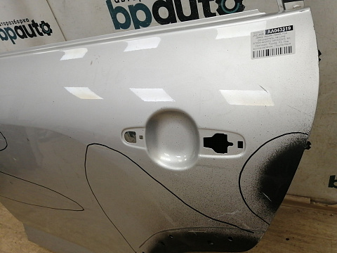 Фотография детали AA043319; Дверь задняя левая, под расширитель, не Long (67004-42100) для Toyota Rav4/БУ; Оригинал; Р3, Под восстановление; . Фото номер 10