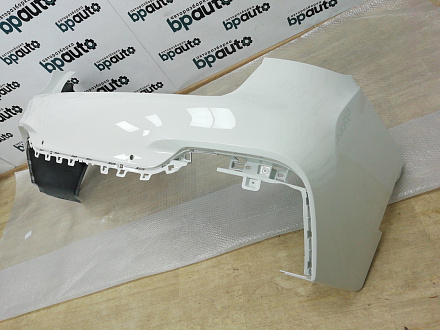 AA006440; Бампер задний, М-пакет; под паркт. (51128056534) для BMW Х6 II (F16) (2014-2019)/БУ; Оригинал; Р0, Хорошее; (300) Белый