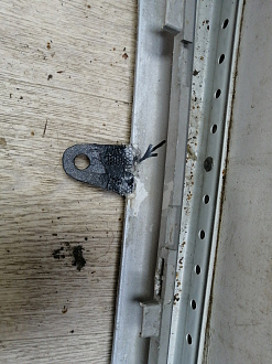 AA046129; Бампер передний; без паркт.; без омыват. (7S71-17757-A) для Ford Mondeo/БУ; Оригинал; Р1, Мелкий дефект; 