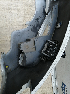 AA045599; Бампер передний; под паркт.; под омыват. (8K0 807 437 AC) для Audi A4 B8/БУ; Оригинал; Р1, Мелкий дефект; 