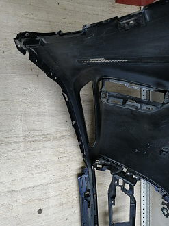 AA046306; Бампер передний; под паркт.; под омыват. (52119-48590) для Lexus RX IV рест. (2019 — 2022)/БУ; Оригинал; Р1, Мелкий дефект; 