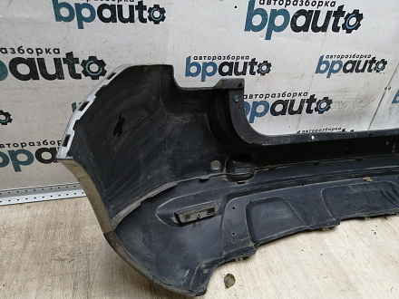AA045077; Бампер задний; под паркт. (850225291R) для Renault Duster I (2011-2015)/БУ; Оригинал; Р1, Мелкий дефект;